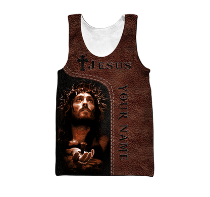 Jesus Persionalized 3D All Over Printed Shirts For Men and Women