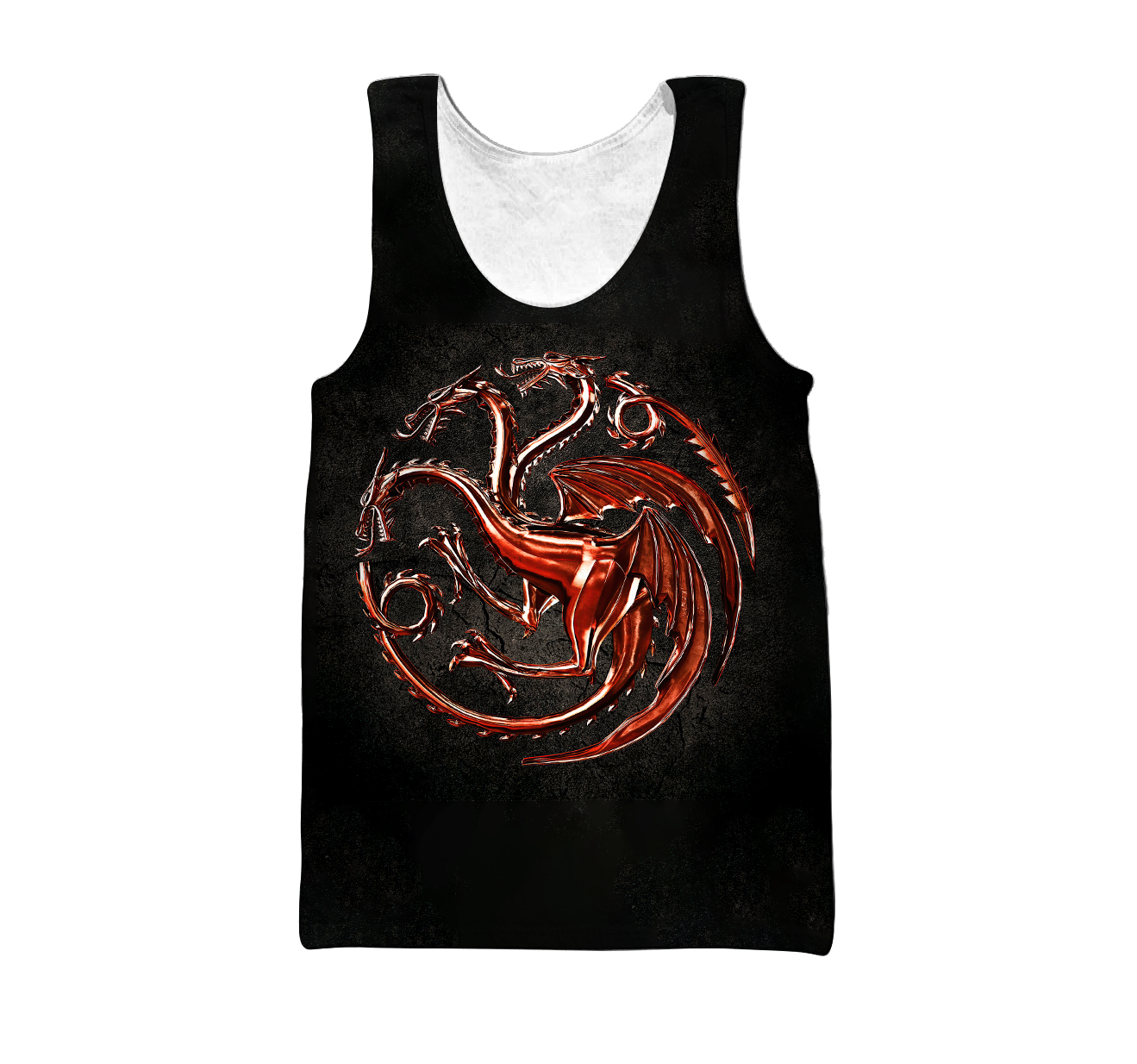 Premium Unisex All Over Printed Red Dragon Tatoo Shirts MEI