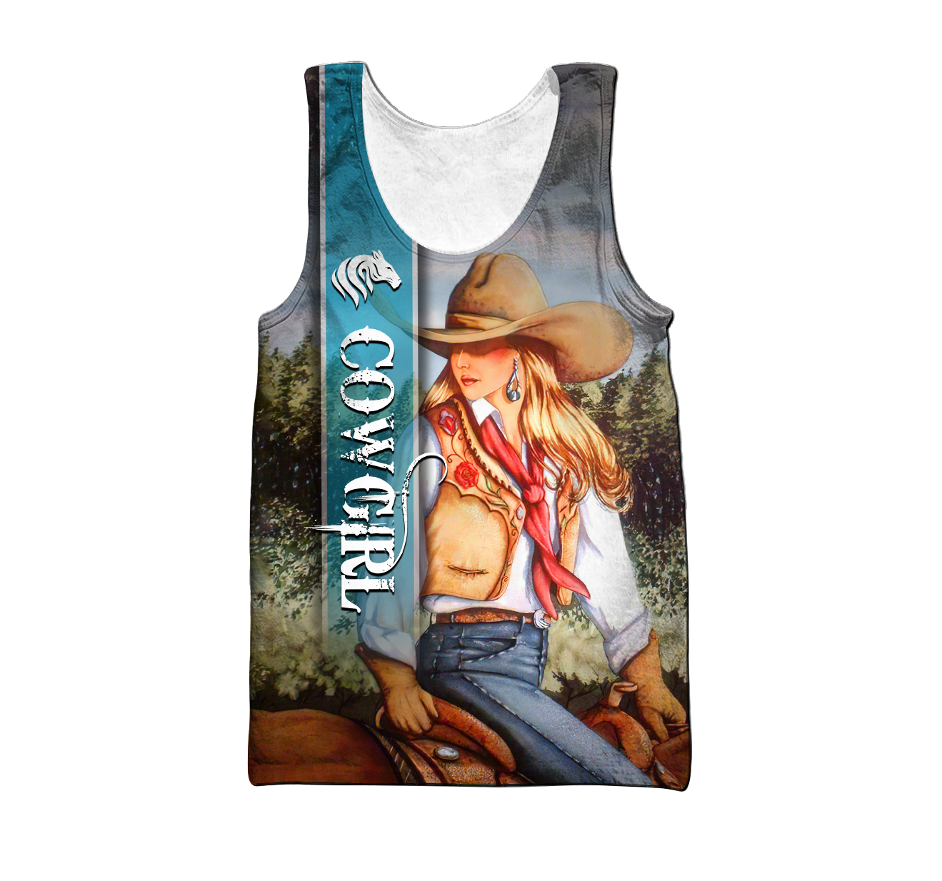 Cow Girl 3D All Over Printed Shirts VP19122007XT