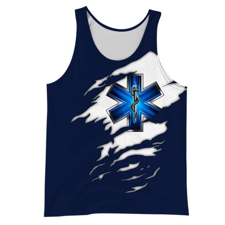 Premium EMS Personalized Name 3D All Over Printed Unisex Shirts