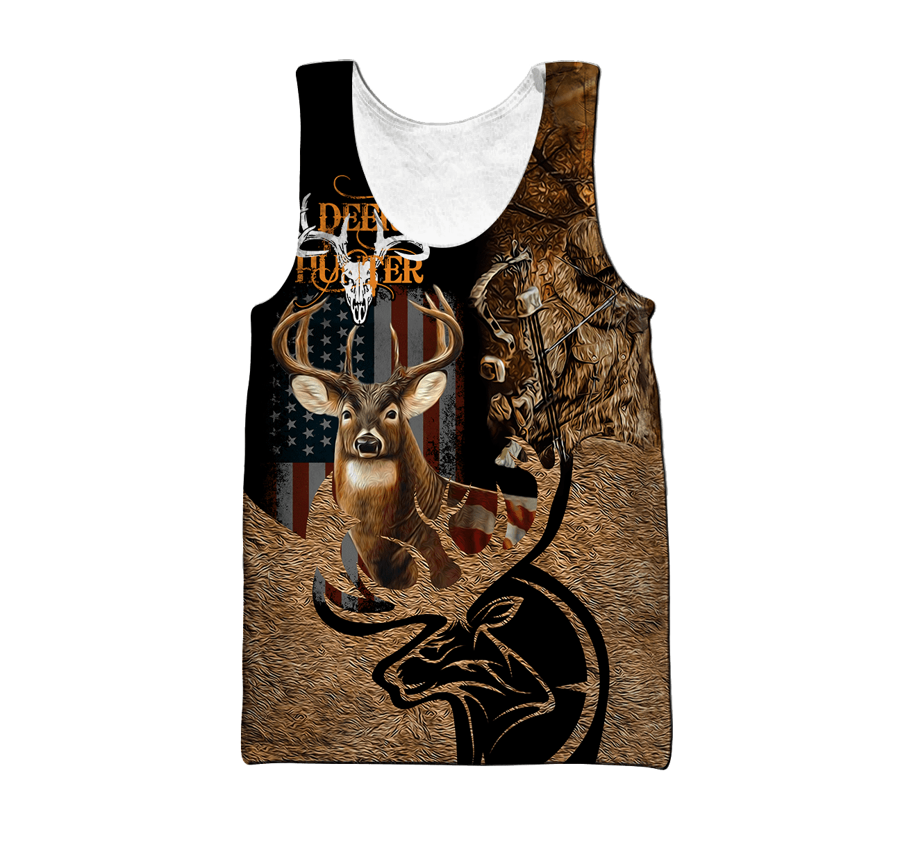 Deer Hunting Personalized Name 3D All Over Printed Shirts
