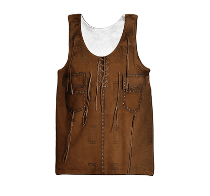 Cowboy Jacket No26 Cosplay 3D Over Printed Unisex Deluxe Hoodie ML