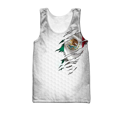 Personalized Name Mexico 3D All Over Printed Unisex Shirts DQB22062102