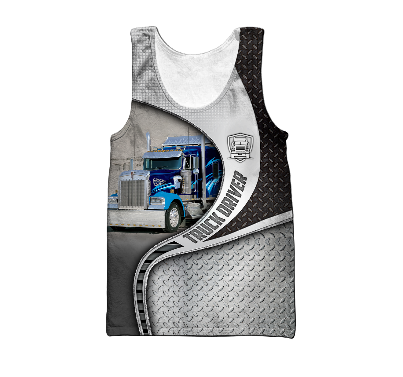 Premium Truck Driver Unisex Custom Name 3D All Over Printed Shirts MEI