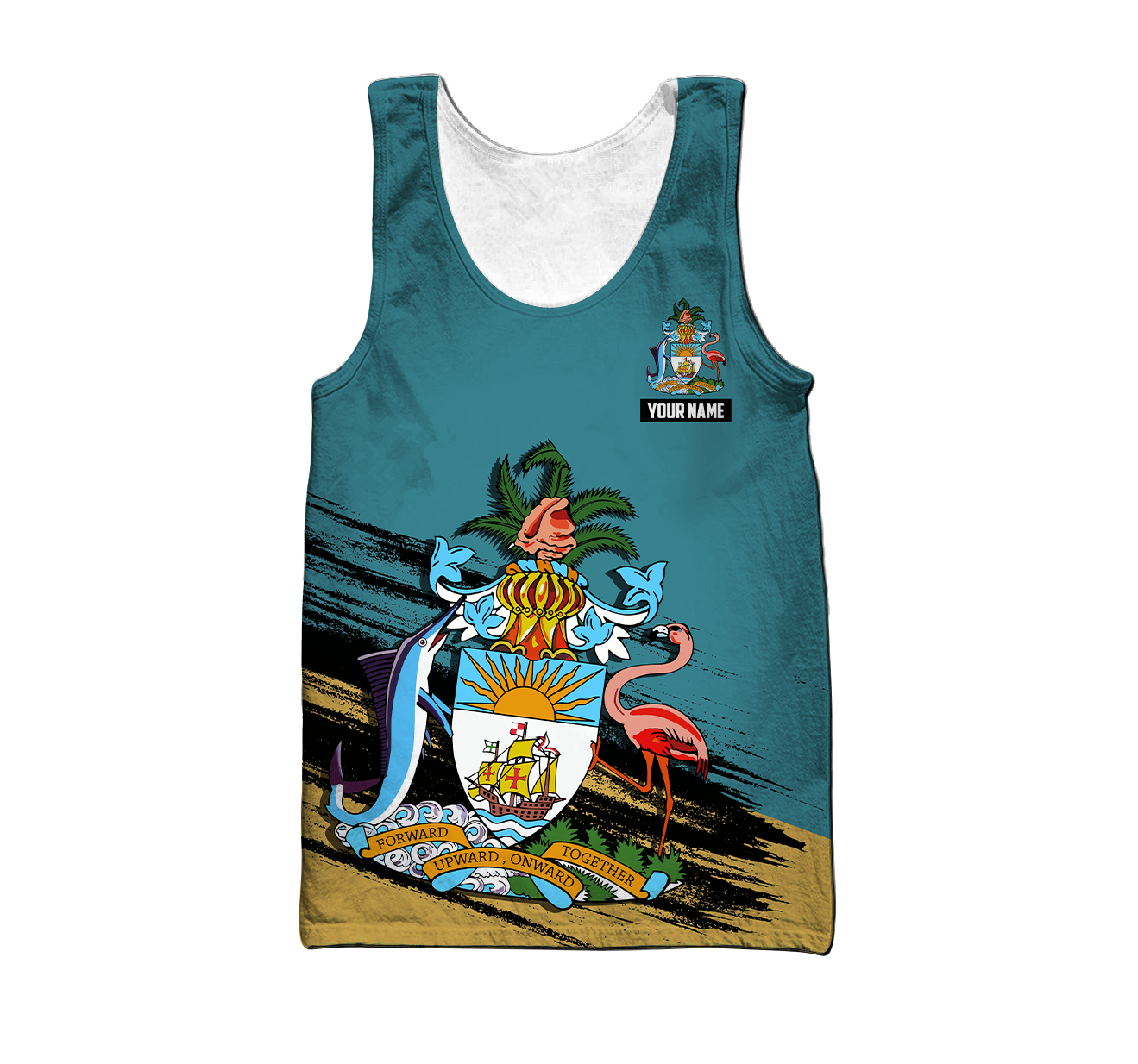 Customize 3D All Over Printed Bahamas for men and women
