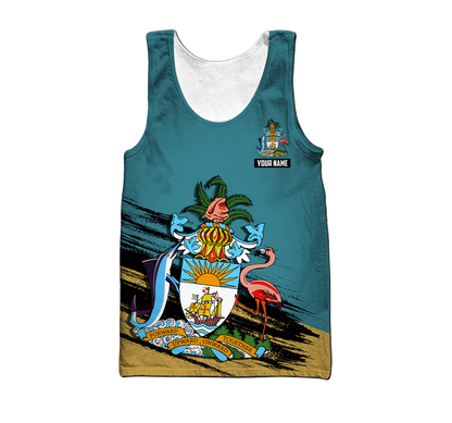 Customize 3D All Over Printed Bahamas for men and women