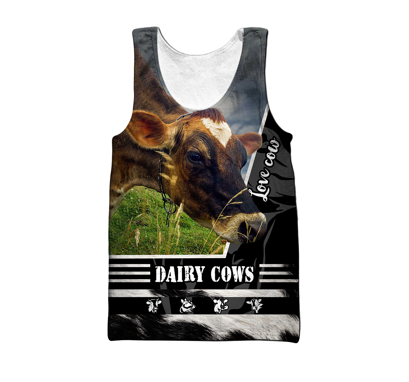 Dairy Cows 3D All Over Printed Unisex Shirts DD1412202