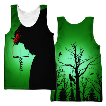 Premium Jesus Arborist Unisex 3D All Over Printed Shirts MEI