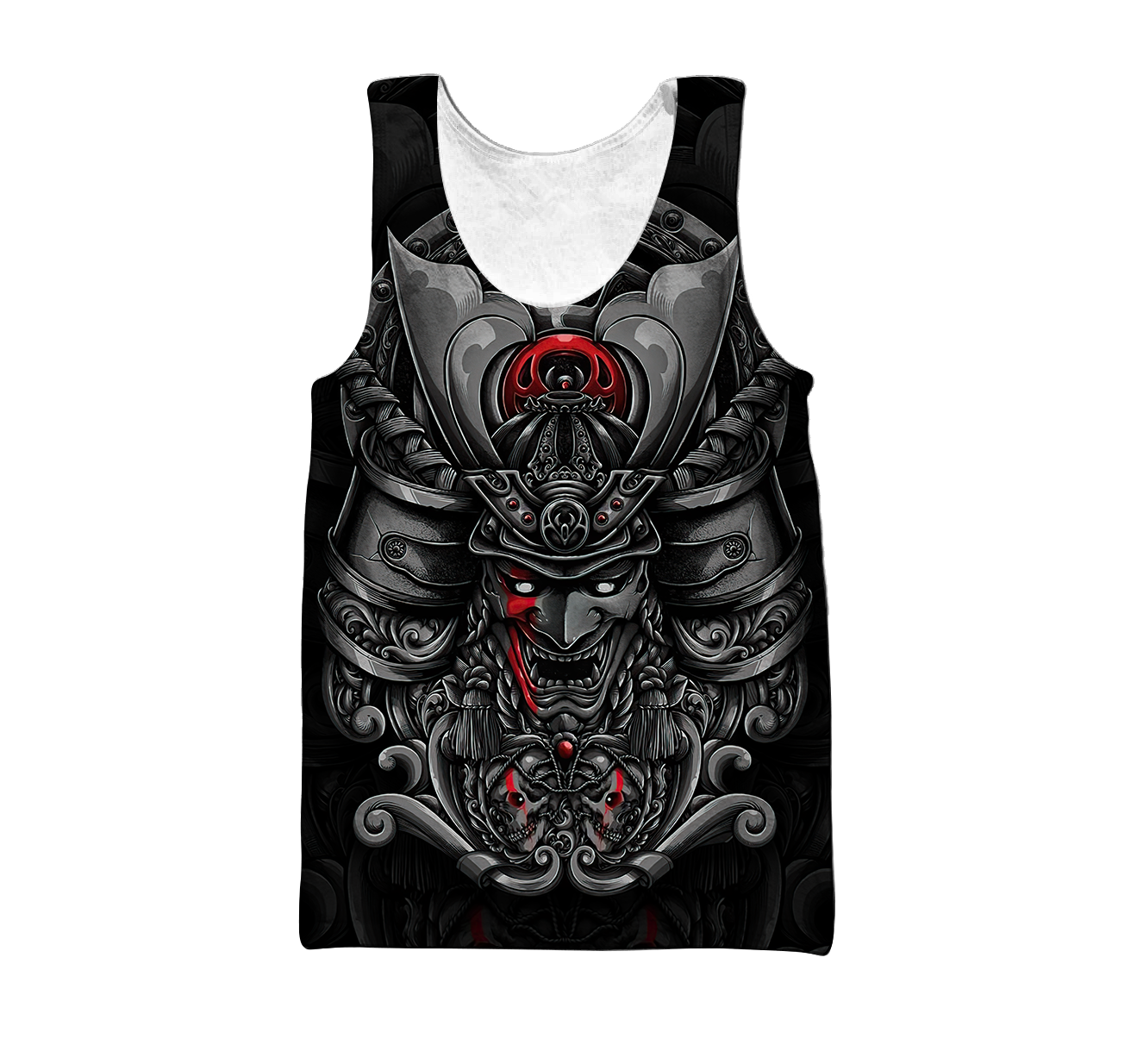 Premium Samurai Unisex 3D All Over Printed Shirts MEI