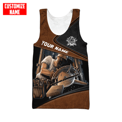 Tmarc Tee Personalized Name Carpenter 3D All Over Printed Unisex Shirts Ver 6