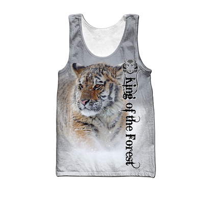 Customize Name Tiger 3D All Over Printed Shirts