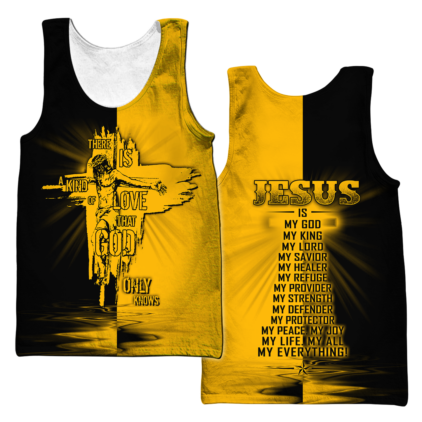 Jesus-There Is  A Kind Of Love That God Only Knows 3D All Over Printed Shirts