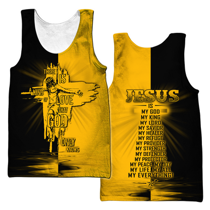 Jesus-There Is  A Kind Of Love That God Only Knows 3D All Over Printed Shirts