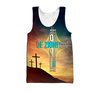 Premium Unisex Hoodie 3D All Over Printed Easter Day Christian Jesus No47 ML