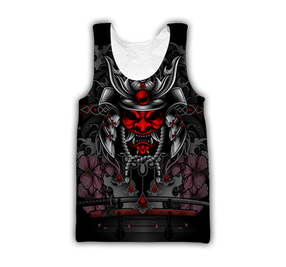 Premium Unisex 3D Printed Samurai Shirts MEI