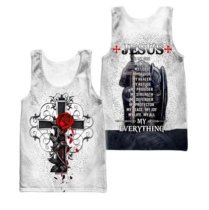 Premium Christian Jesus Easter 3D All Over Printed Unisex Shirts HV
