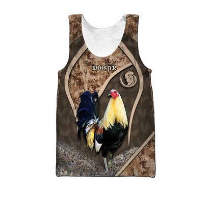 Rooster 3D Printed Unisex Shirts TN MH17042101.S1