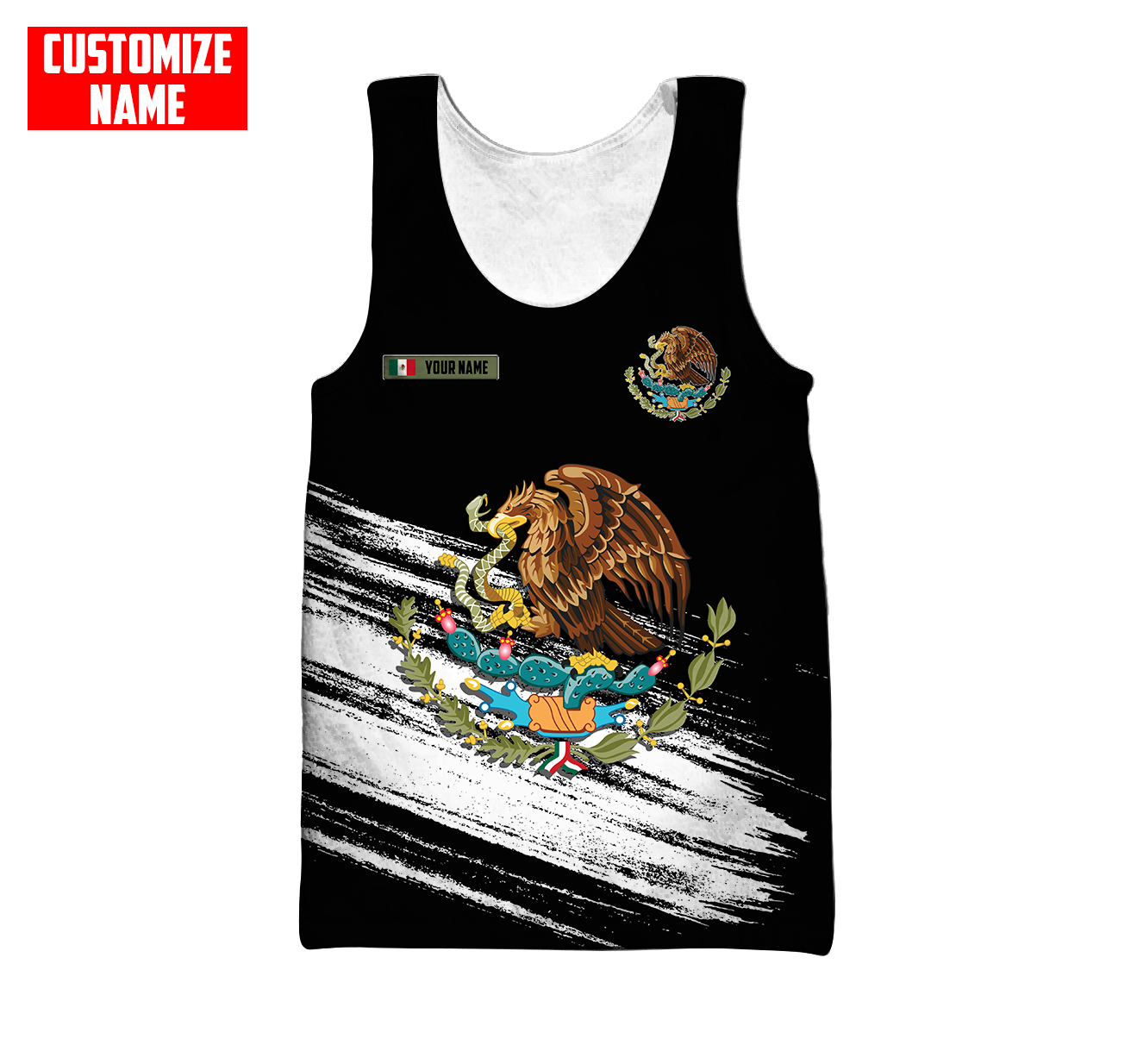 Persionalized Mexico 3D All Over Printed Unisex Shirts DQB23062101