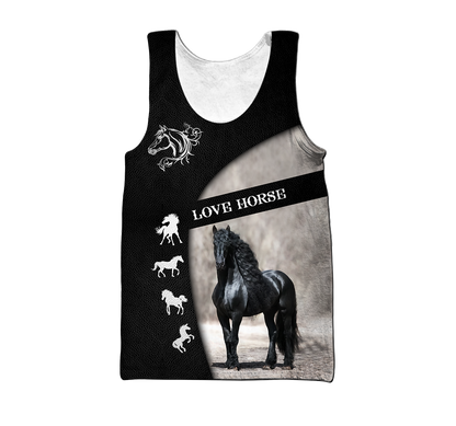 Premium Horse 3D All Over Printed Unisex Shirts