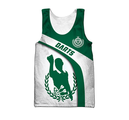 Darts Player No10 Personalized Name 3D Printed Personalized Unisex Hoodie ML