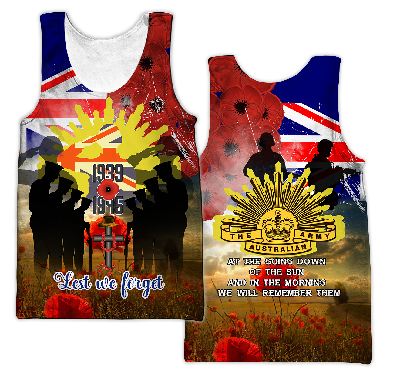 Premium Unisex Hoodie Remember Anzac Day ML