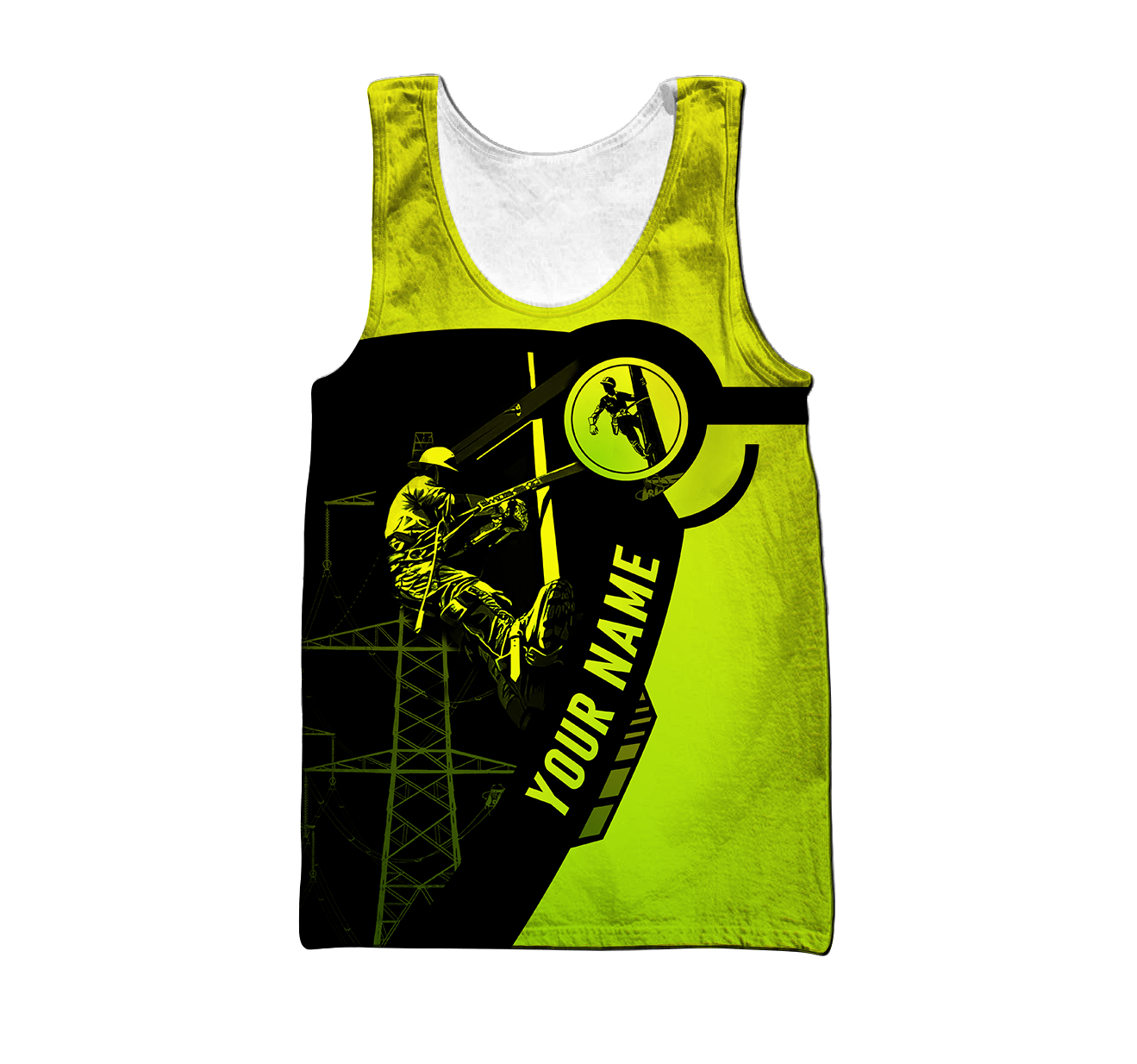 Electrician And Lineman Personalized Safety 3D All Over Printed Premium Unisex Hoodie ML
