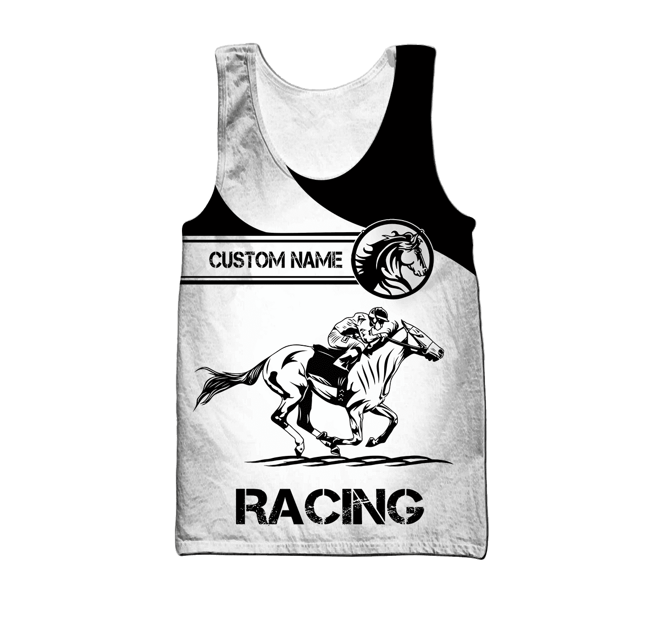 Racing Horse 3D All Over Printed Unisex Shirts