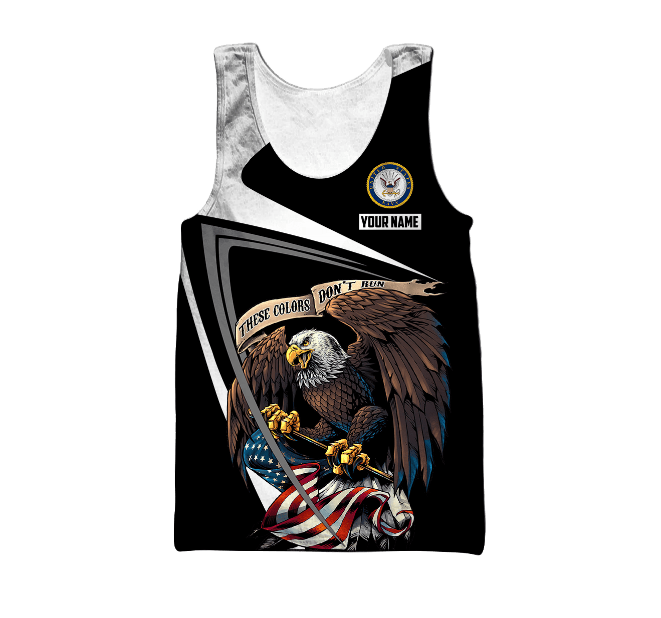 Custom name US Navy Veteran 3D printed shirts Proud Military
