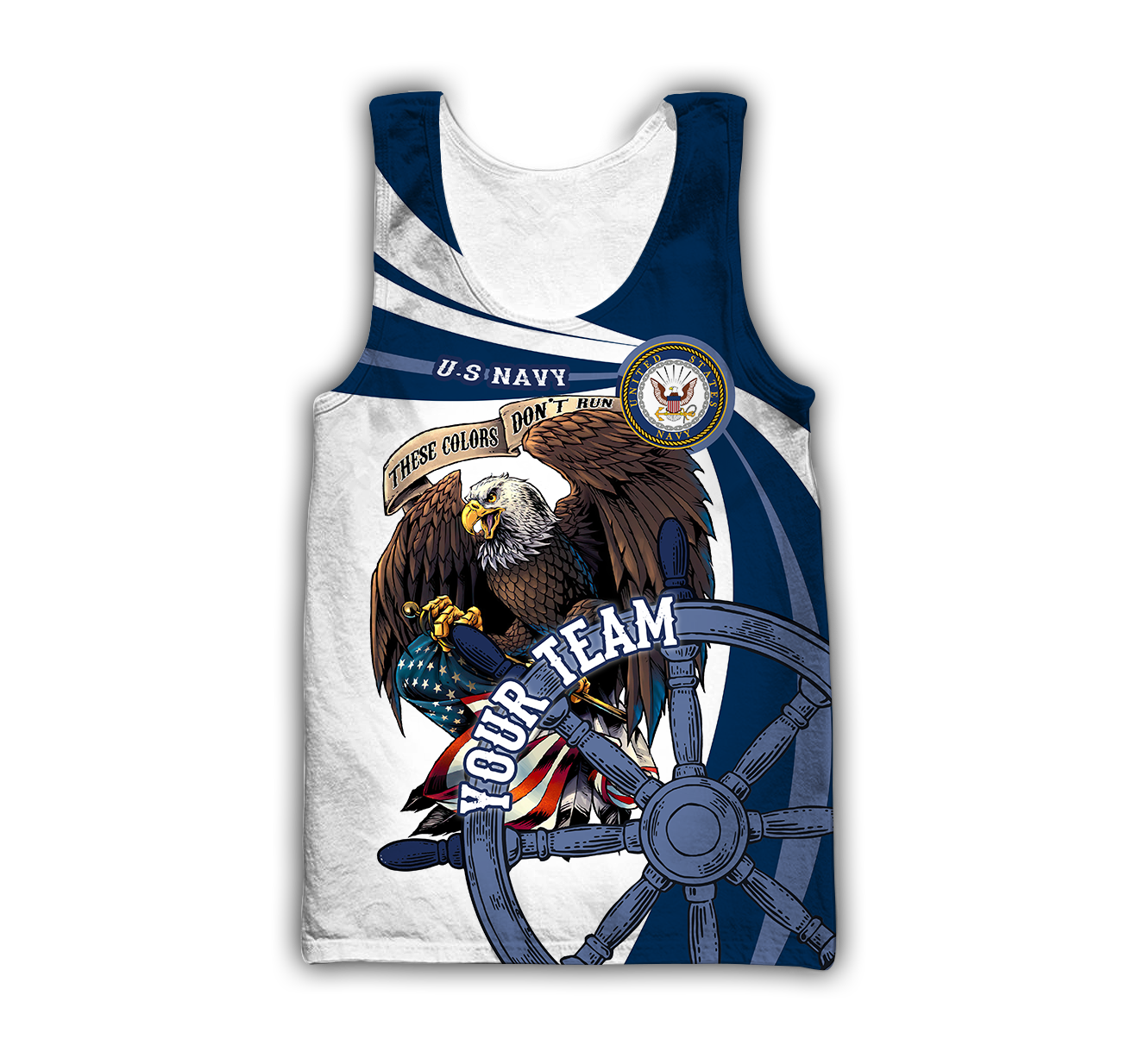 Custom name US Navy Veteran Team Boat 3d printed shirts Proud Military