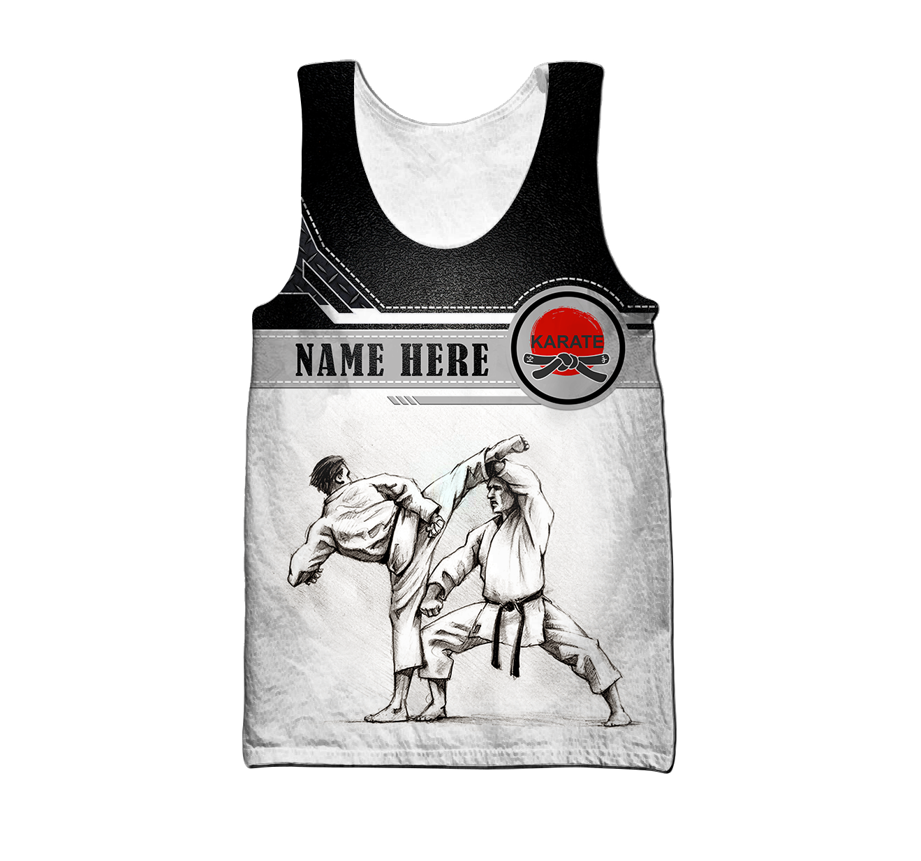 Customize Name Karate Hoodie For Men And Women TNA15032102