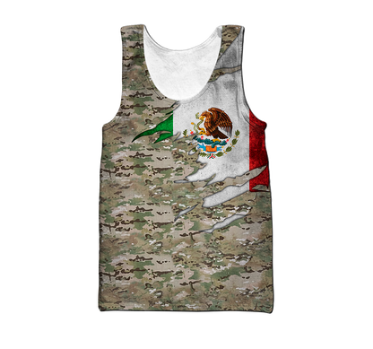 Mexico 3D All Over Printed Hoodie