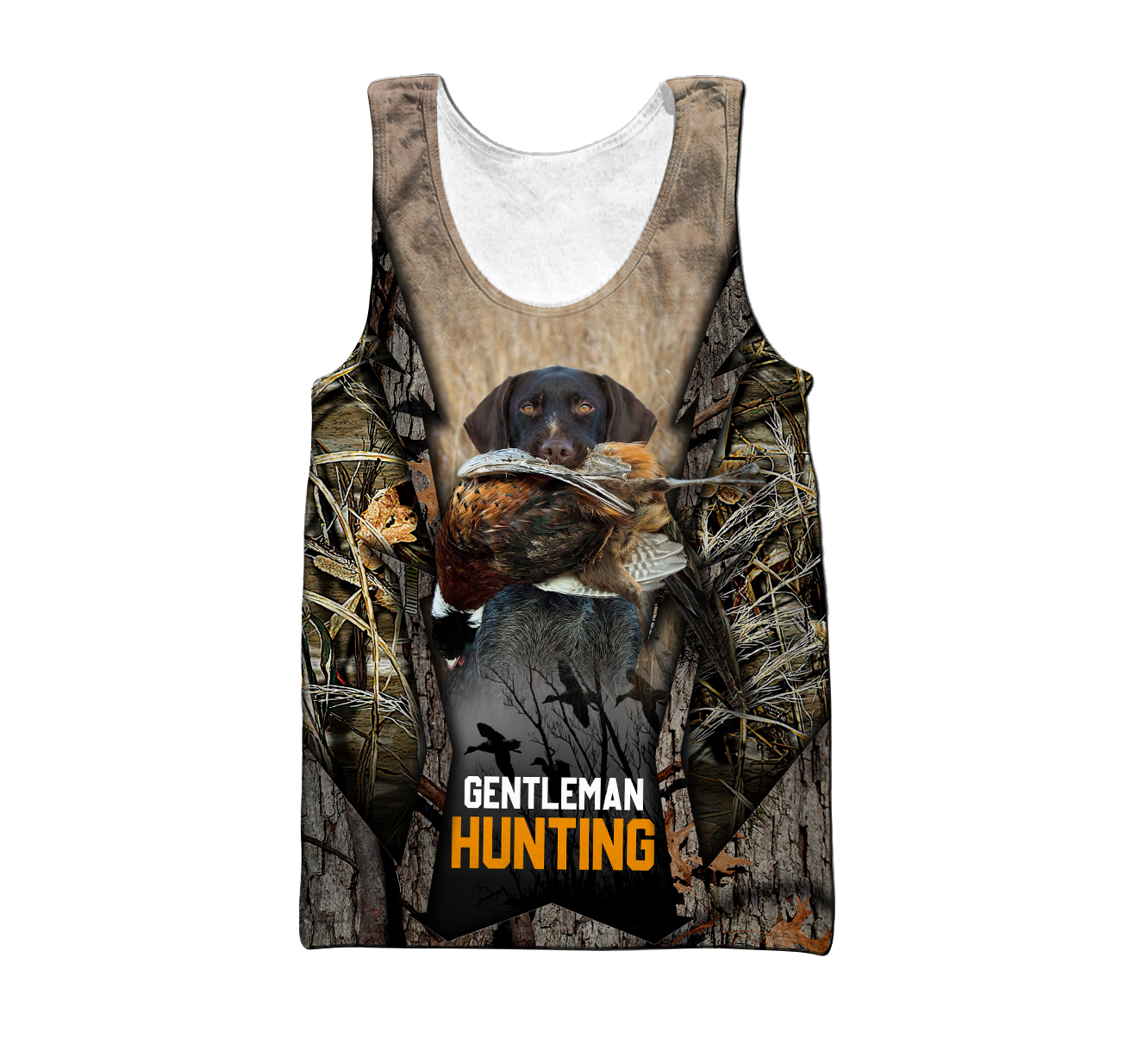 Hunting Dog 3D Over Printed Unisex Deluxe Hoodie ML