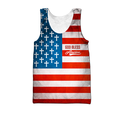 God Bless America - Christian - 3D All Over Printed Style for Men and Women