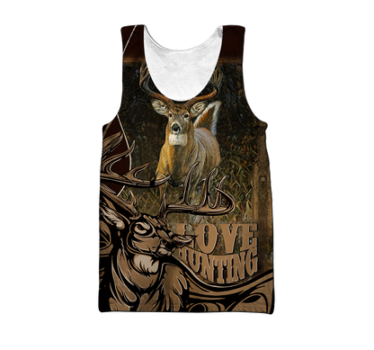 Deer Hunting 3D All Over Printed Shirts