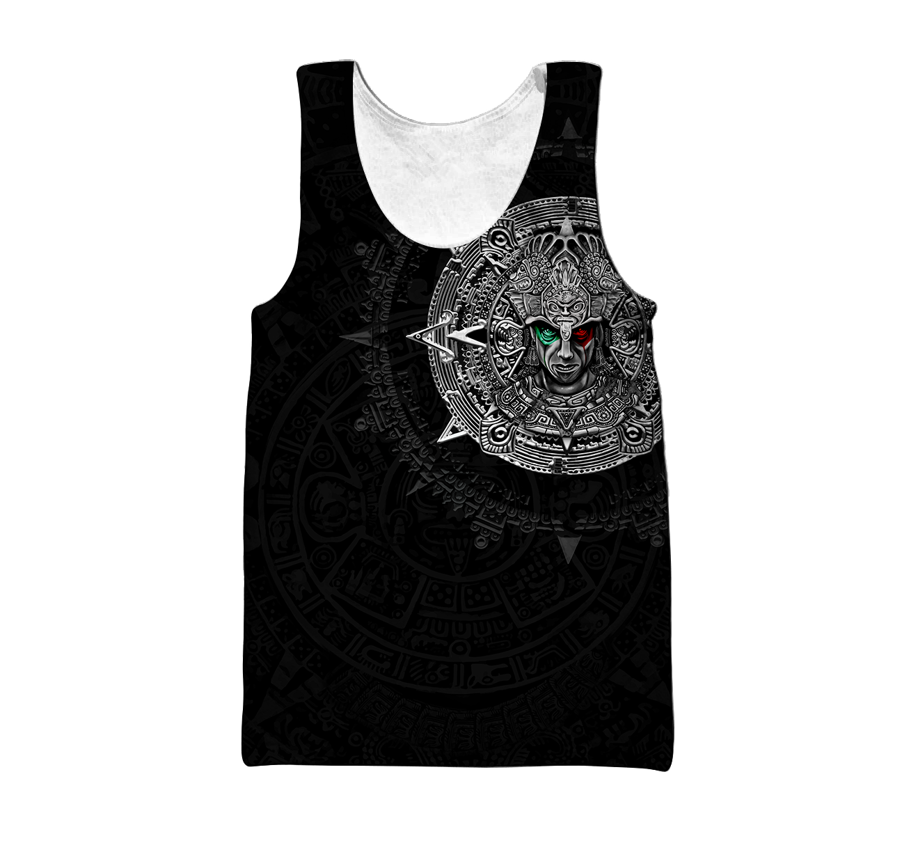 Mexico Aztec Warrior 3D All Over Printed Unisex Shirts