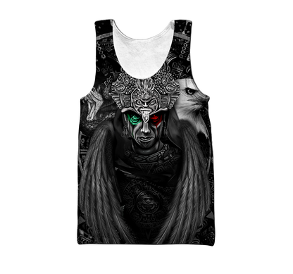 Aztec Warrior 3D All Over Printed Shirts For Men And Women