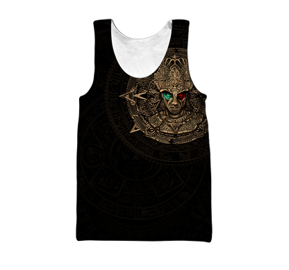 Aztec Mexican Hoodie 3D All Over Printed Unisex Shirts