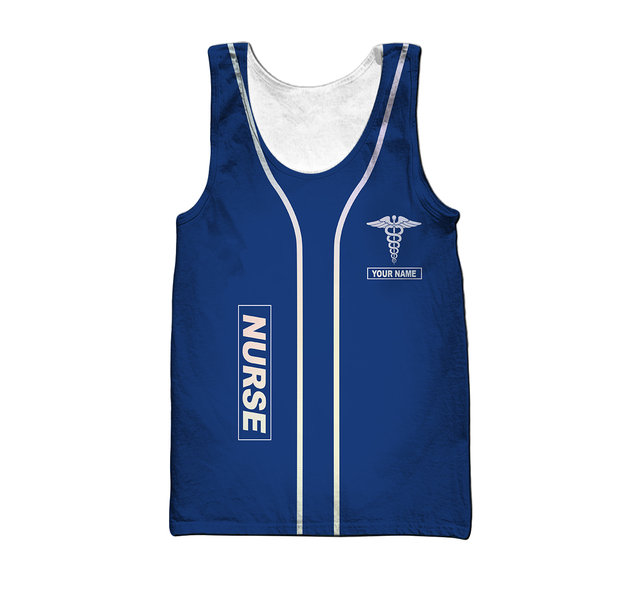 Premium Nurse Personalized Name 3D All Over Printed Unisex Shirts