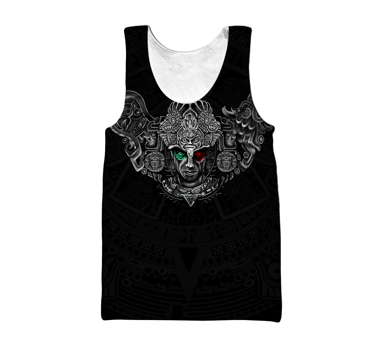 Aztec Warrior 3D All Over Printed Shirts