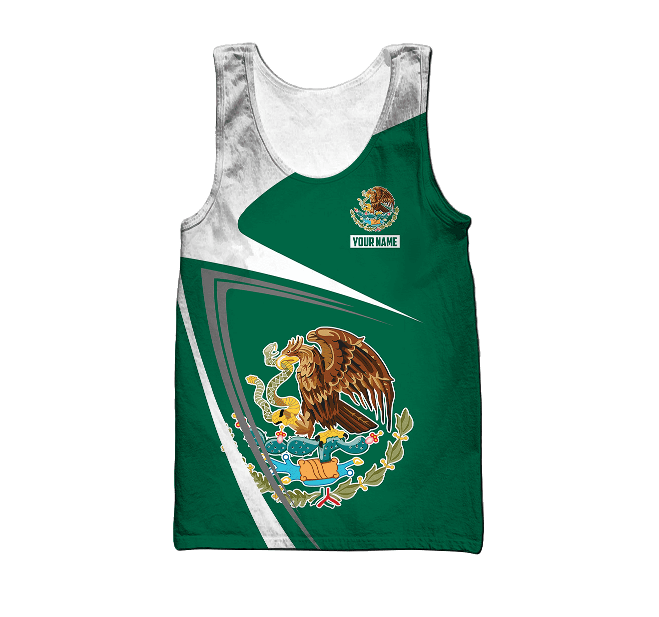 Persionalized Mexico 3D All Over Printed Unisex Shirts
