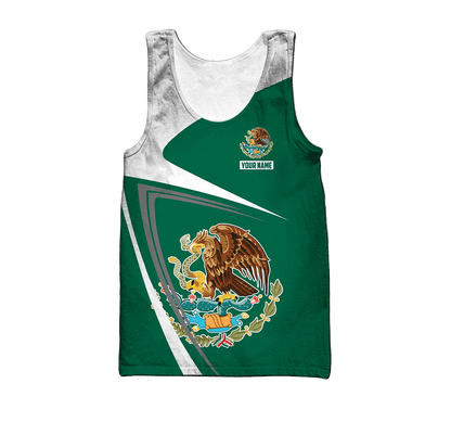 Persionalized Mexico 3D All Over Printed Unisex Shirts
