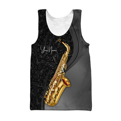 Personalized Saxophone 3D All Over Printed Unisex Shirts TN