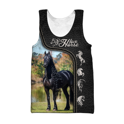Personalized Name Premium Horse 3D All Over Printed Unisex Shirts CB