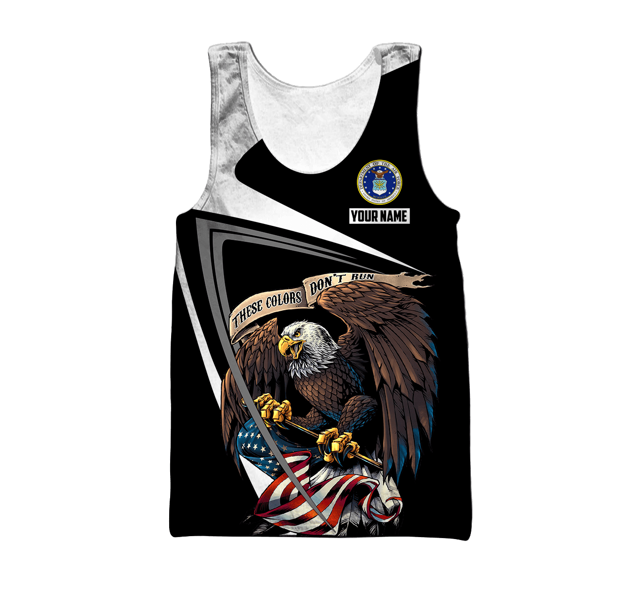 Custom name US Air Force Veteran 3D printed shirts Proud Military