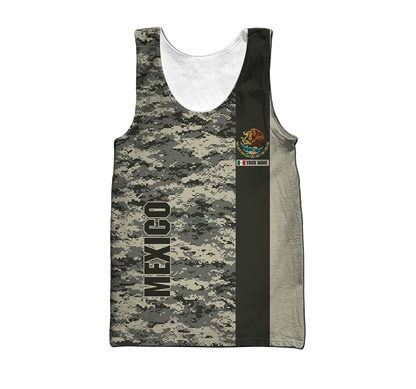 Personalized Mexican 3D All Over Printed Unisex Hoodie