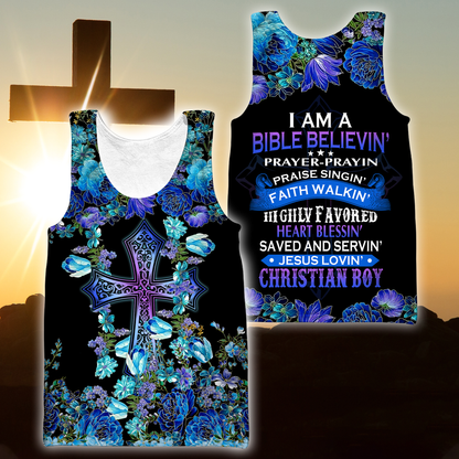 Premium Christian Jesus Personalized Name 3D All Over Printed For Men Shirts - Amaze Style™-Apparel