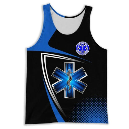 Premium EMS Personalized Name 3D All Over Printed Unisex Shirts