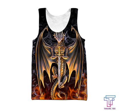 Dragon 3D All Over Printed Hoodie MH28062102