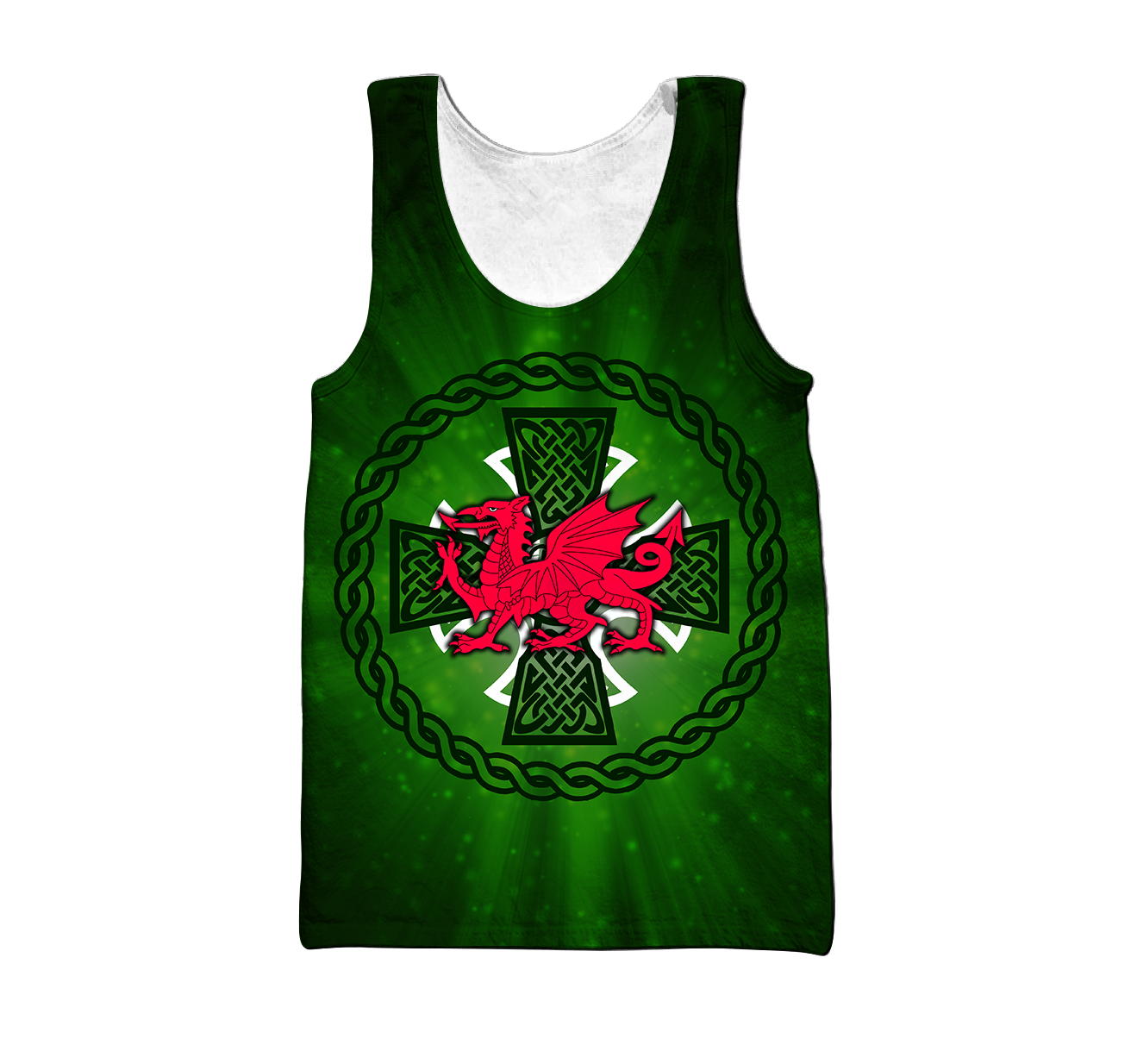 Celtic Wales Dragon Tattoo Hoodie For Men And Women