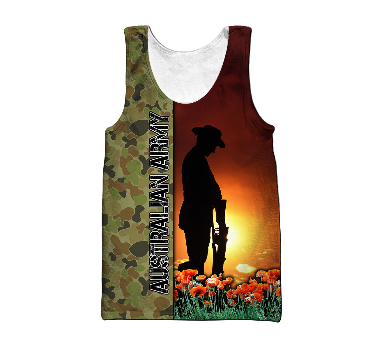 Lest We Forget Anzac Day 3D All Over Printed